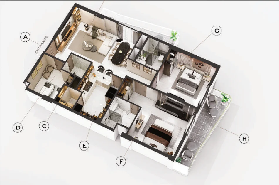 2-BHK Residence